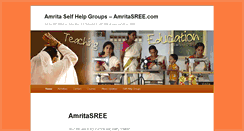 Desktop Screenshot of amritasree.com