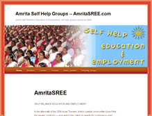 Tablet Screenshot of amritasree.com